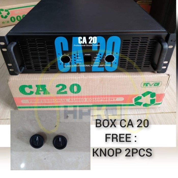 BOX POWER CA 20 CA20 2CH 2 CH 2 CHANLE AMPLIFIER