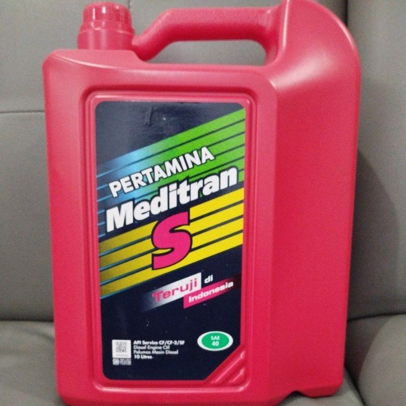 oli mobil meditran s SAE 40 10 liter (galon)