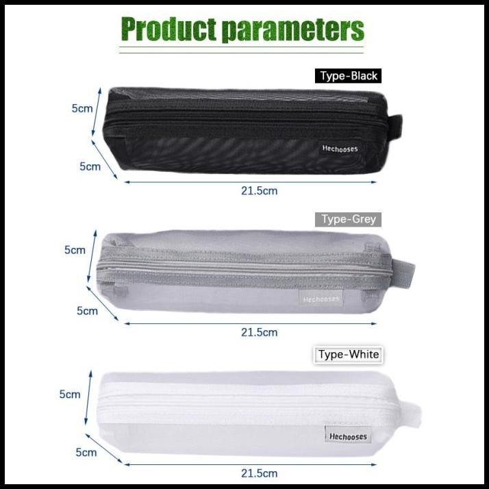 

GRATIS ONGKIR TEMPAT KOTAK PENSIL JARING / MESH ZIPPER PENCIL CASE / PENSIL POUCH !!!