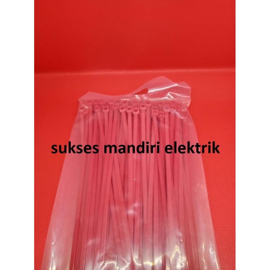 

Kabel Ties Kss Cv 250 Isi 100Pcs Warna /Cv250X4,8 Kss Warna Kualitas Premium
