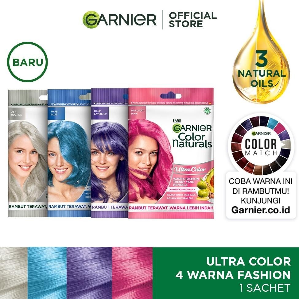 Discount Gk Garnier Colour Natural Hair Sachet New Warna Pastel