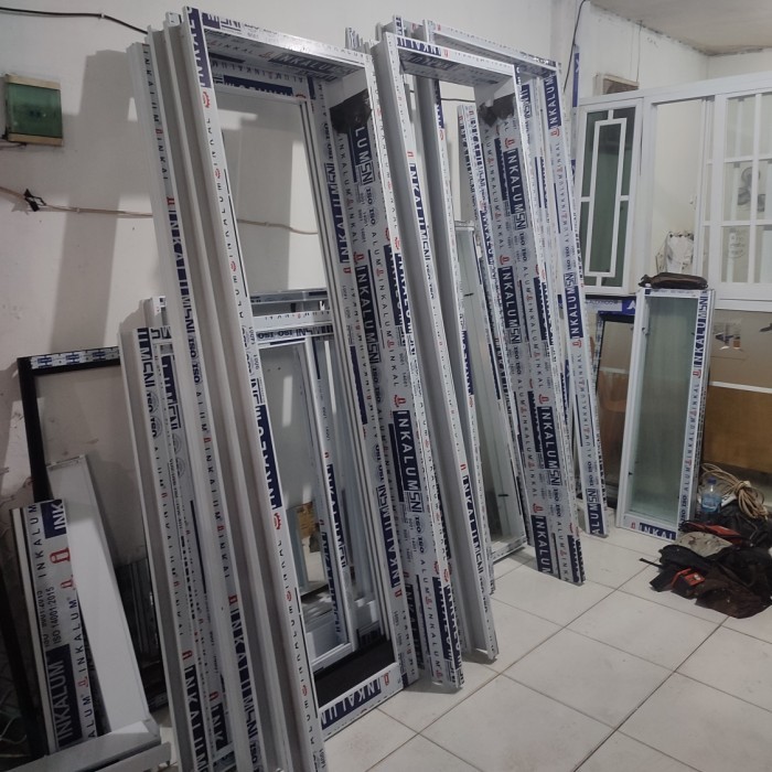 Terlaris kusen pintu alumunium alexindo