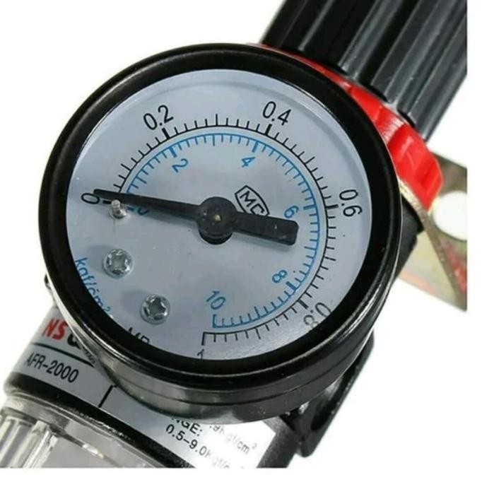 var REGULATOR FILTER SARINGAN SETELAN TEKANAN ANGIN KOMPRESOR TEKIRO