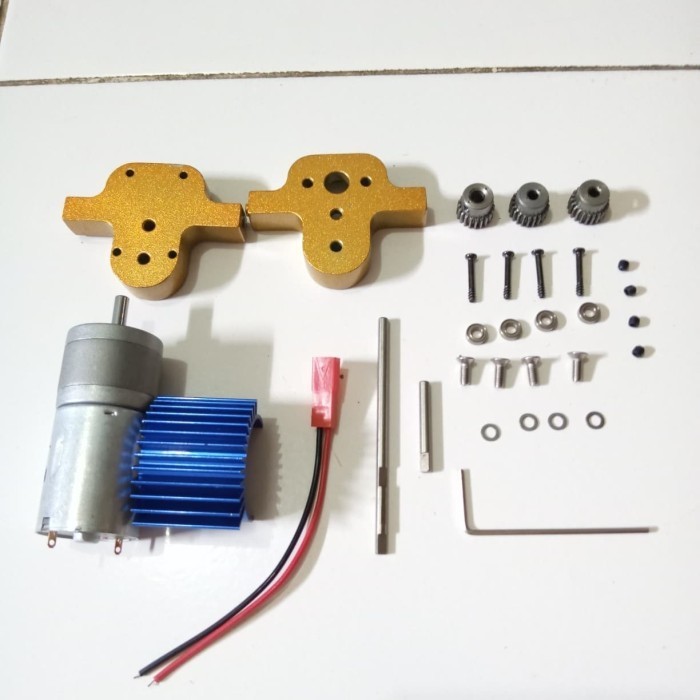Gearbox metal motor 370 for RC car WPL MN D90