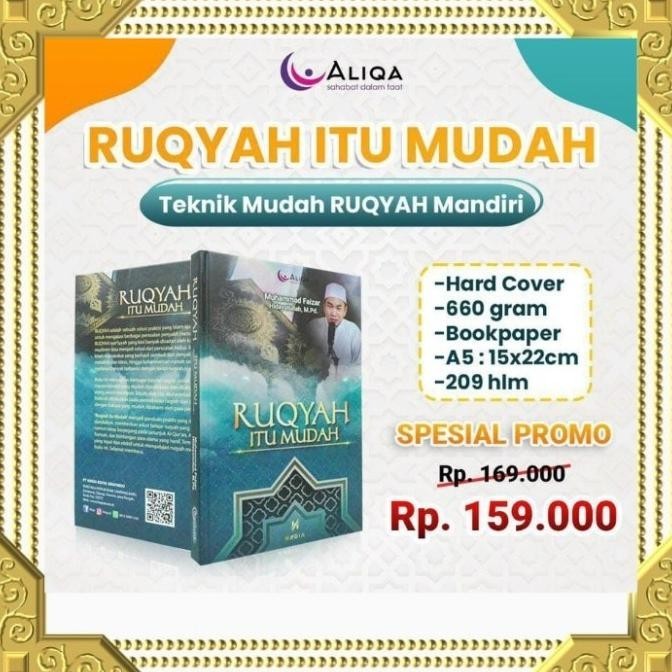 Buku Ruqyah Itu Mudah Original Ust Muhammad Faizar Murah Premium