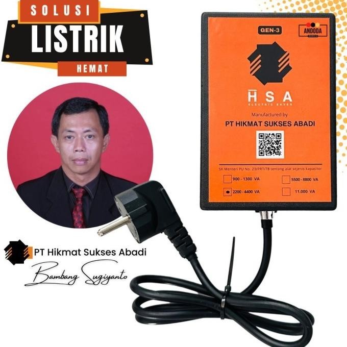 Andoda HSA Electric Saver | Penghemat Listrik | PT Hikmat Sukses Abadi