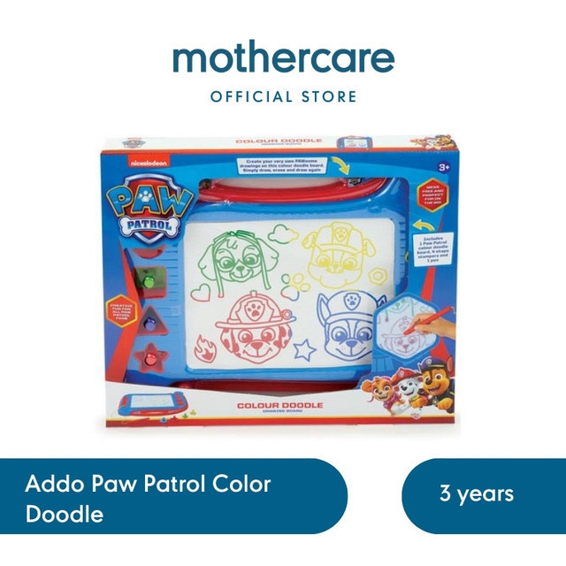 Addo Paw Patrol Color Doodle - Mainan Aktivitas Papan Gambar Anak