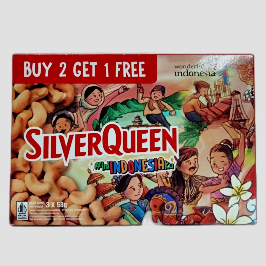 

BU3 [PROMO] BUNDLING SILVERQUEEN SPECIAL EDITION MILK CHOCOLATE WITH CASHEW COKLAT SPREAD LOVE