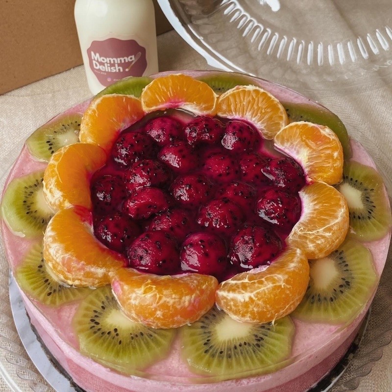 

Dragon Fruit Foam Pudding