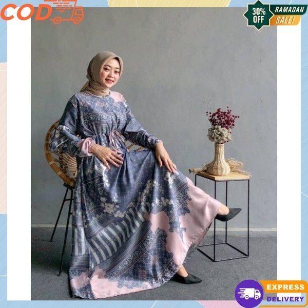 Gamis Dress Lebaran Premium Gami Wanita Gamus Cewek Remaja Dewasa Bj Jubah Fashion Wanita Modern Baj