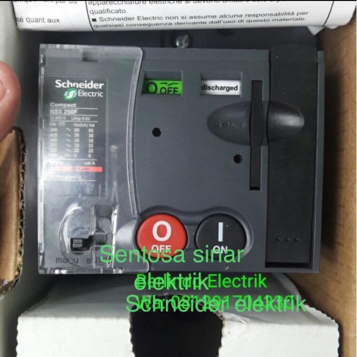 SCHNEIDER MOTORIZED MCCB LV431541 MT250 NSX