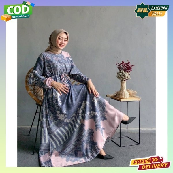Dres Perempuan Syari Bj Gammis Lebaran Buju Games Kekinian Termurah Baju Gmi Ghamis Fashion Wanita G