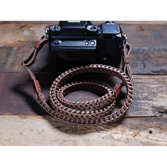 Barton 1972 Braided Prime Natural Camera Neck Strap Tali Kamera Leica