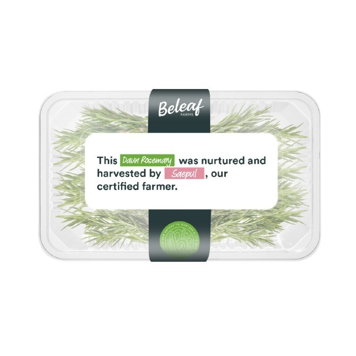 

Beleaf Farms Daun Rosemary Hidroponik 20 gram