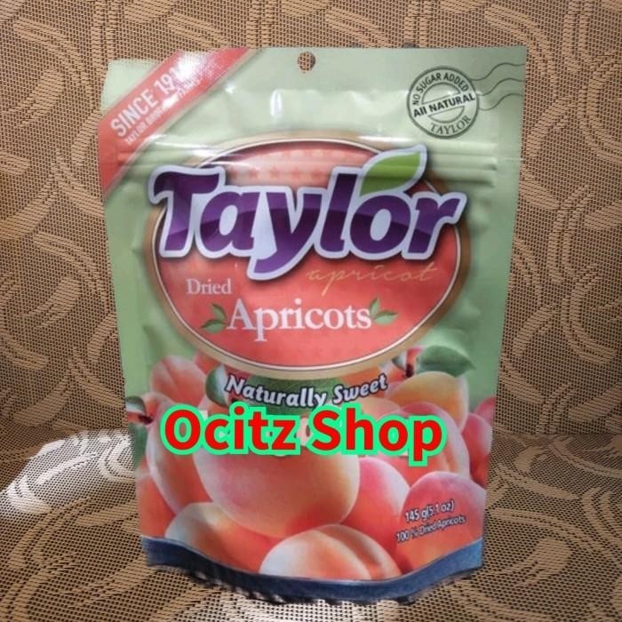 

TERBAIK! TAYLOR DRIED APRICOTS 145 GR - BUAH APRIKOT KERING