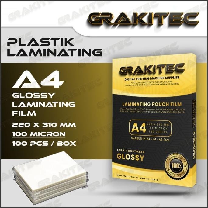 

Plastik Laminating Film A4 F4 A3