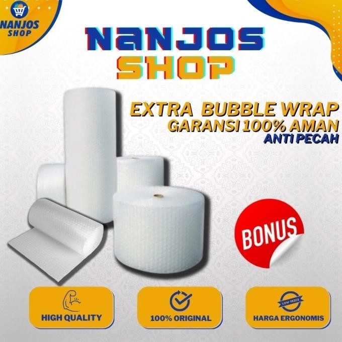 

Extra Bubble Wrap / Packing Aman / Bubble Wrap / Nanjos Shop Packing