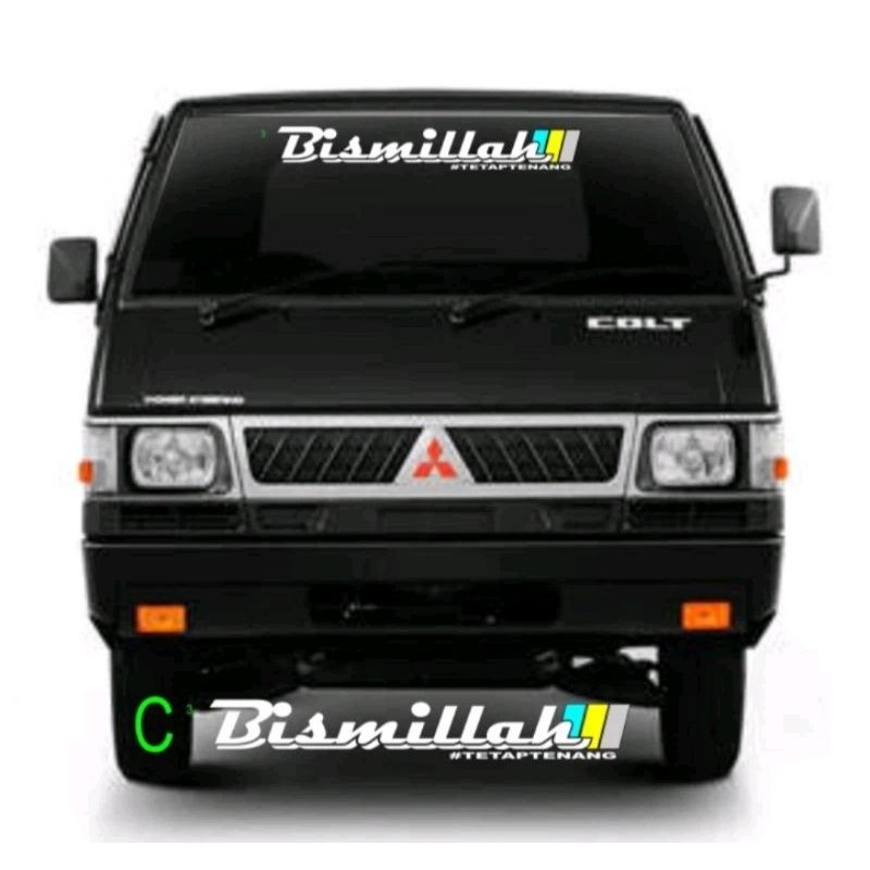 STICKER L300 KACA DEPAN MOBIL VARIASI VIRAL