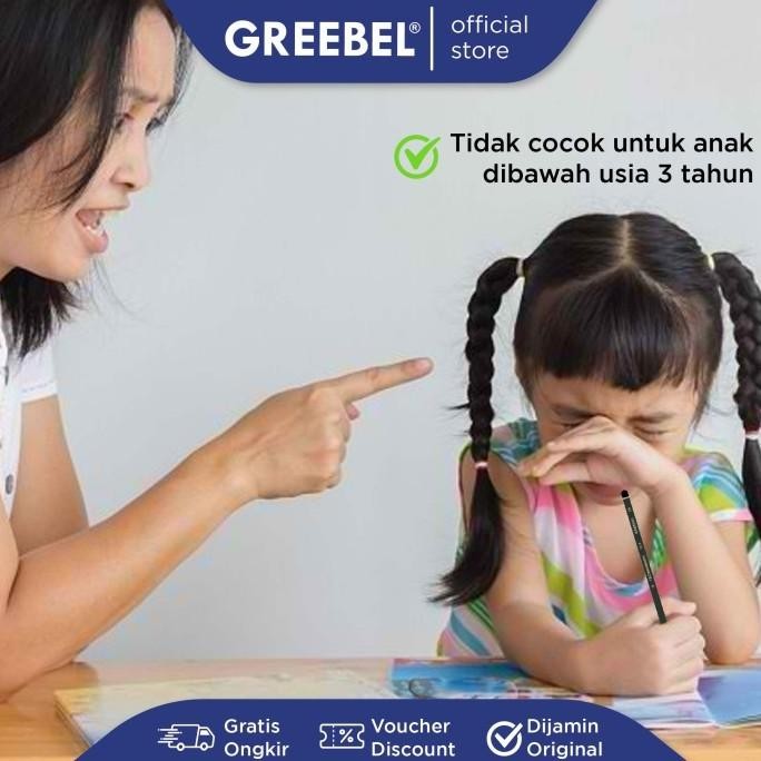 

Terbaru - GREEBEL PENCIL 2B 7022 (12 PCS)/Pensil Kayu Graphite utk Ujian&Gambar