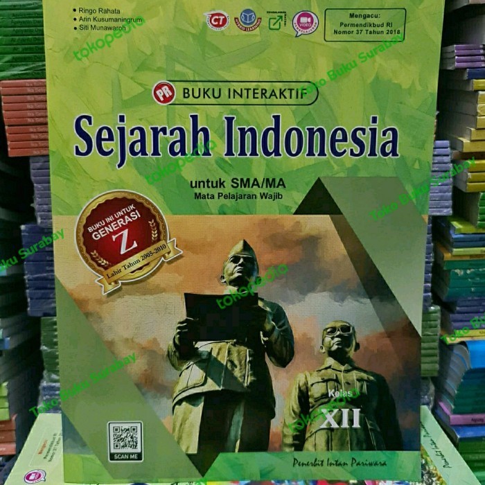 Buku Lks Pr Interaktif Sejarah Indonesia Kelas Xii, 12 Intan Pariwara