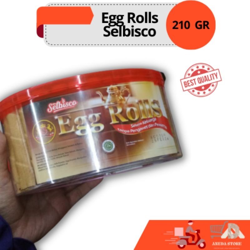 

Egg Rolls Selbisco | 210 Gram PREMIUM