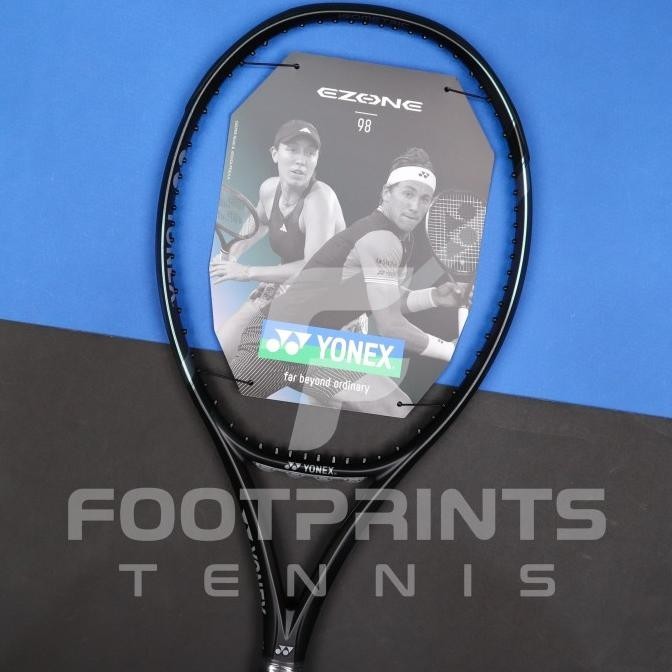 Raket Tenis Yonex Ezone 2024 Aqua Night Black 98 Tennis Racket 305 Gr Terbaru