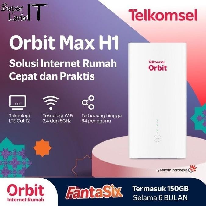 BARANG TERLARIS Modem Wifi Home Router Huawei B628 Telkomsel Orbit Max H1 Free 150GB