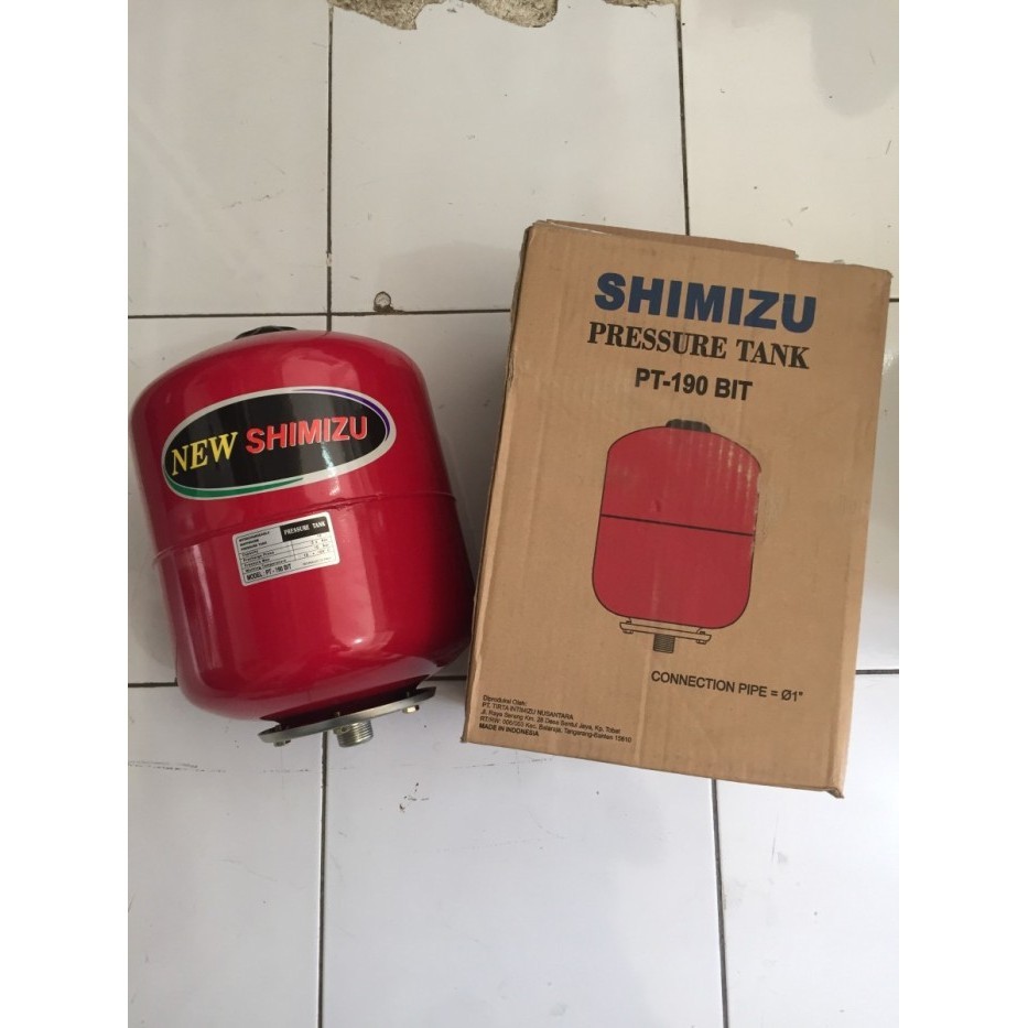 Tabung Pompa Shimizu / Tangki Shimizu 19L Pt190Bit / Jet Pump
