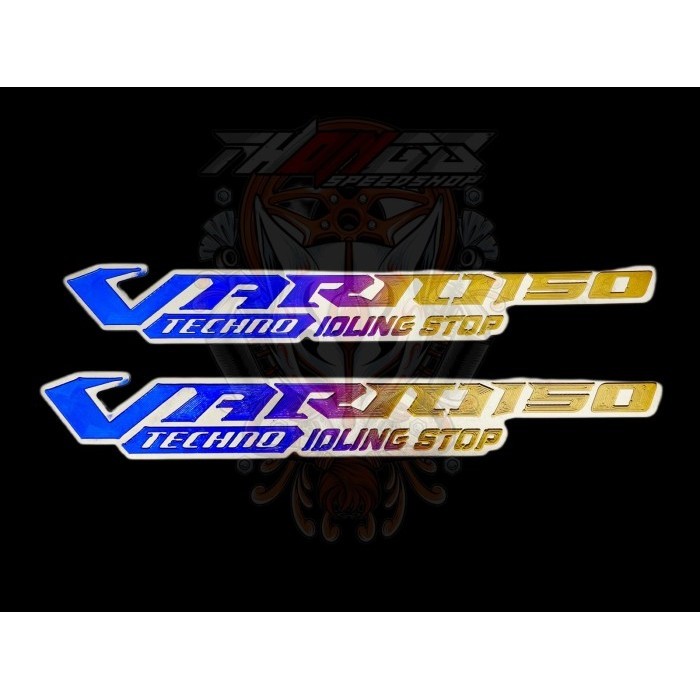 EMBLEM VARIO TECHNO 150 TITANIUM