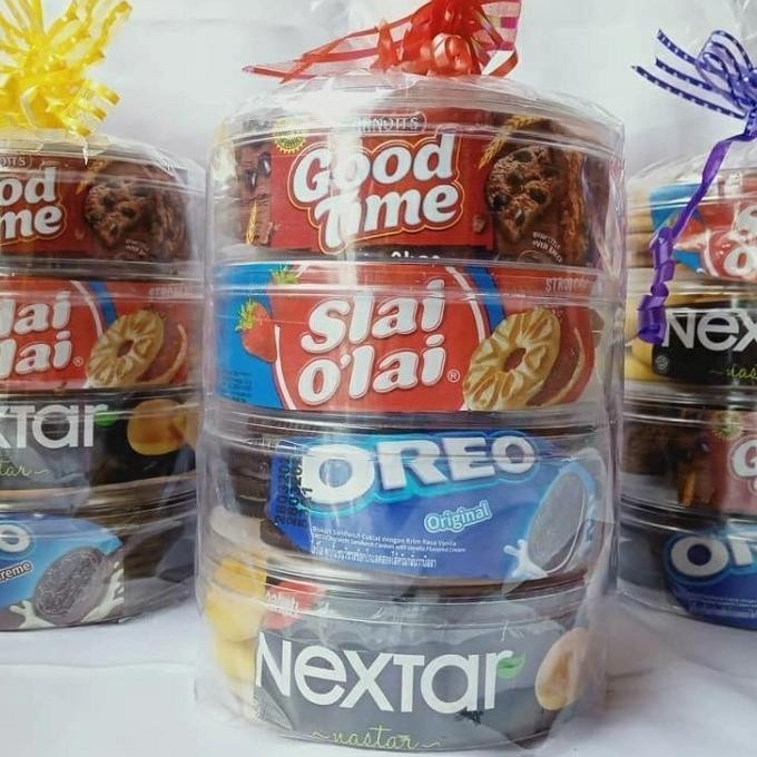 

New Parcel Lebaran Cookies Isi 4 Toples Limited Edition