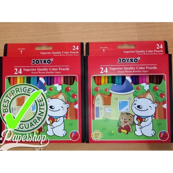 

Model baru - Pensil Warna 24 Joyko CP-24PB ( 24 COLOR )