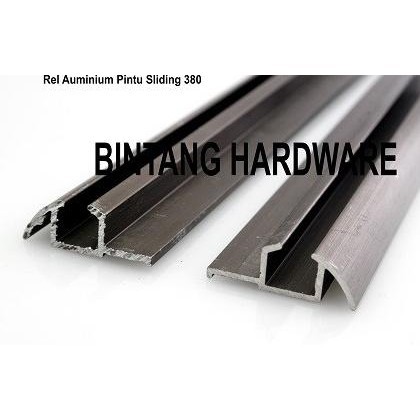 New Rel Aluminium Pintu Sliding 380 Untuk Lemari Pintu Geser Cabinet Dapur Limited Edition