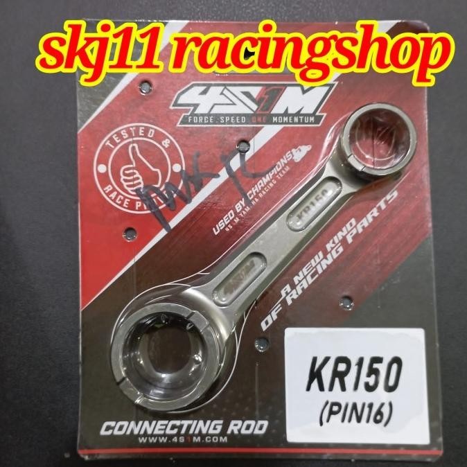 Masih Stang Seher Piston Connecting Rod Ninja R Rr 150 Pen 16 Merk 4S1M 4Sim