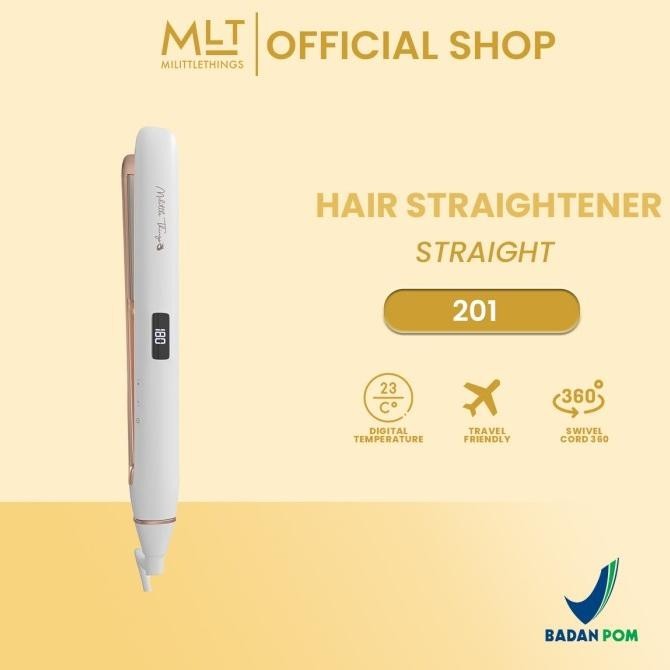 Milittle Things 201 Moisture Protect Straightener - Catokan Pelurus