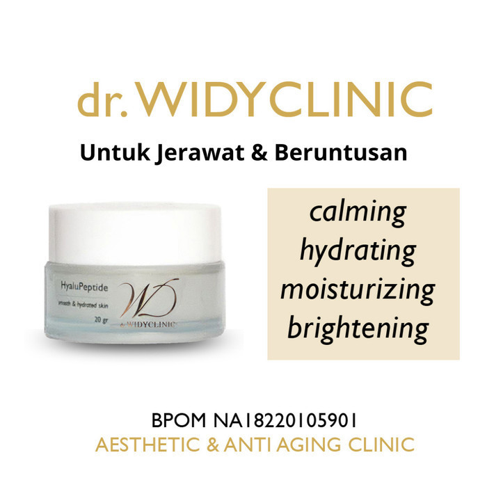MOIST PEPTIDE GEL DR WIDY CLINIC MOISTURIZER KRIM WAJAH GLOWING