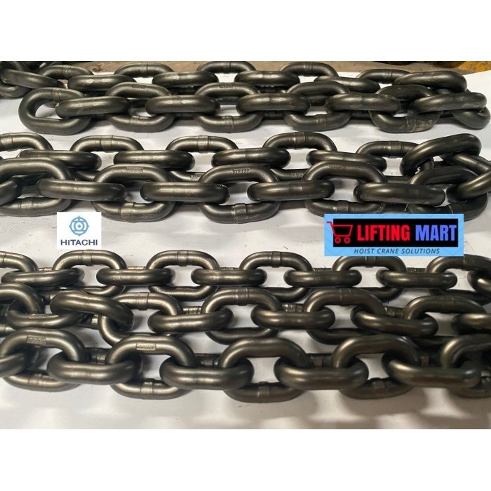 Load Chain Rantai Baja Hoist Hitachi Original Japan