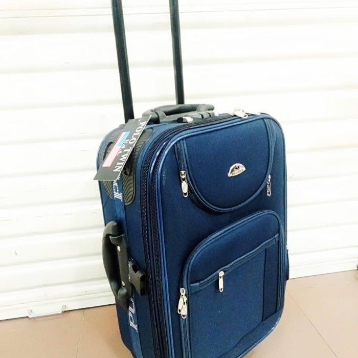 Naenggo Koper Polo 24 Inch Bahan Kanvas Kain