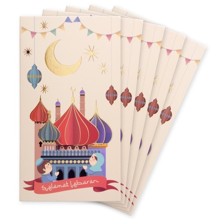 

W! Accessories Amplop Lebaran / Ramadhan Angpao (5Pcs) Premium Tebal 6 023