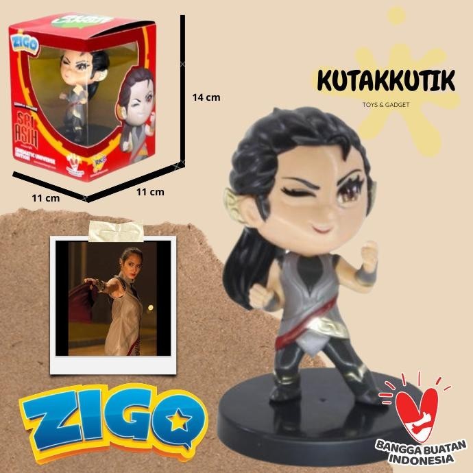 Mainan Action Figure Sri Asih Figure Zigo Kostum di Film Sri Asih V1