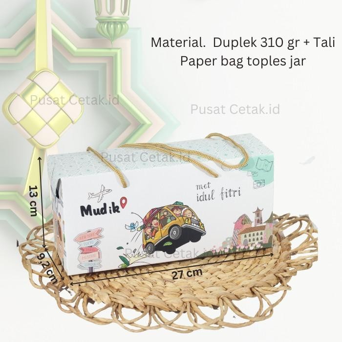 

Paper Bag Tas Kertas Paperbag Kantong Box Packaging Idul Fitri Lebaran 035