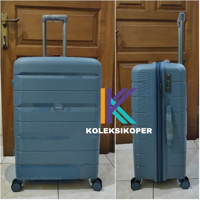Koper Polo Classic Anti Pecah Tsa Lock Ukuran Paling Besar 28Inch