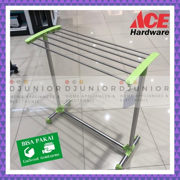 Krisbow - Jemuran Handuk Roda / Rak Gantungan Handuk Pakaian