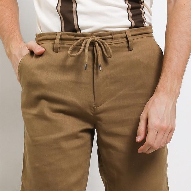 [ONLINE EXCLUSIVE] Hush Puppies Celana Pendek Pria Tods Beige