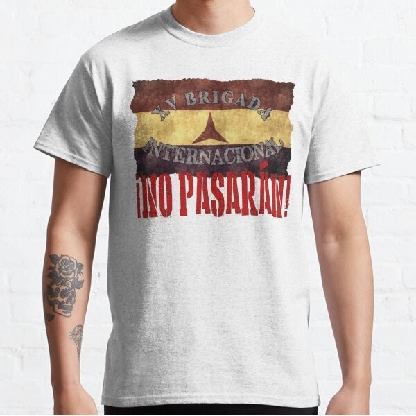 Baju Kaos BRIGADA INTERNACIONAL NO PASARAN