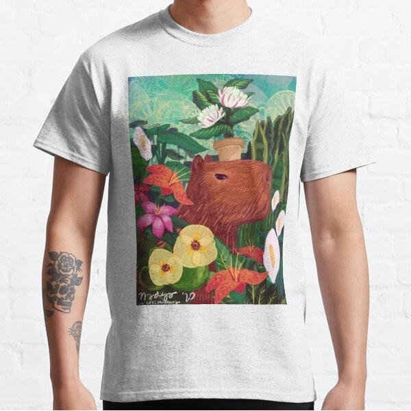 Baju Kaos Capybara Classic T-Shirt