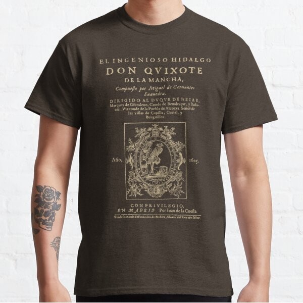 Baju Kaos Cervantes, Don Quijote