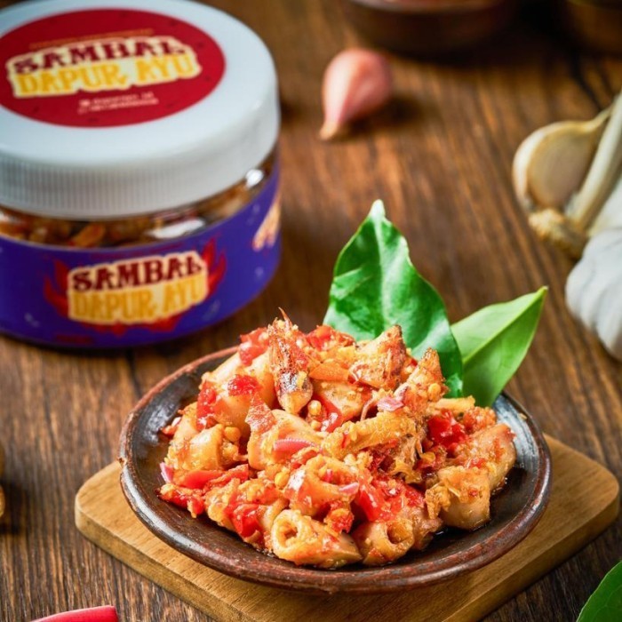 

Cumi Sambal Kecombrang / Lauk Siap Saji / Sambal Pedas Dapur Ayu 200Gr