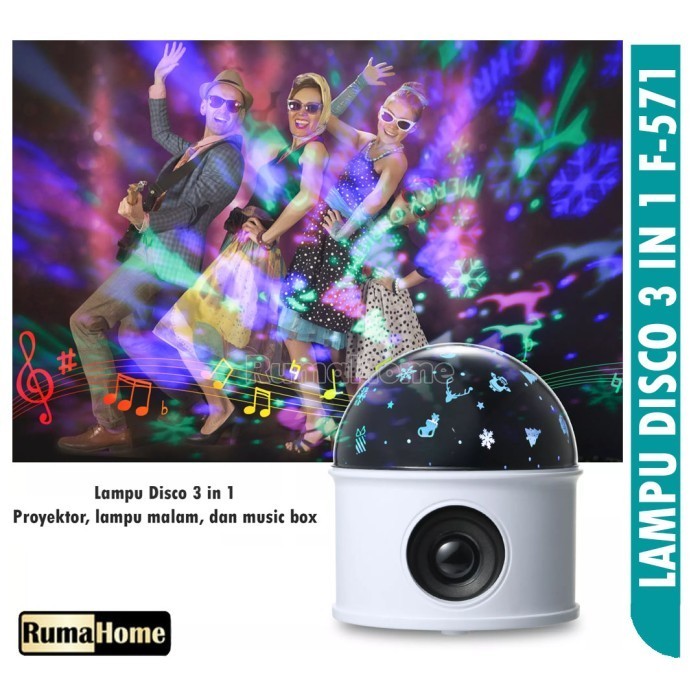 LAMPU TIDUR / SPEAKER LED / PROYEKTOR HIAS KAMAR SPT BULAN & BINTANG