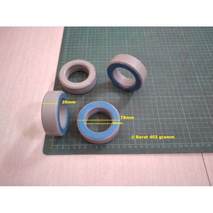 Toroid Ferrite Core 78 mm Blue Besar