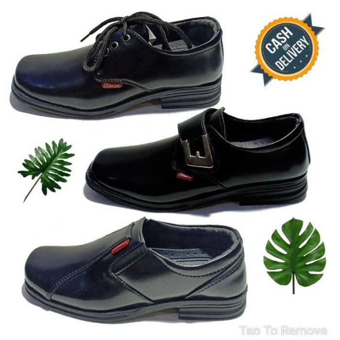 Sepatu Pantofel Anak Laki Laki Pantofel Hitam Anak Laki Laki Sepatu